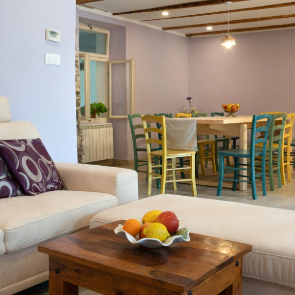 Das Wohnzimmer, House Ladonja, Holiday Home Ladonja and Rural Home Oriana, Manjadvorci, Istrien, Kroatien Barban