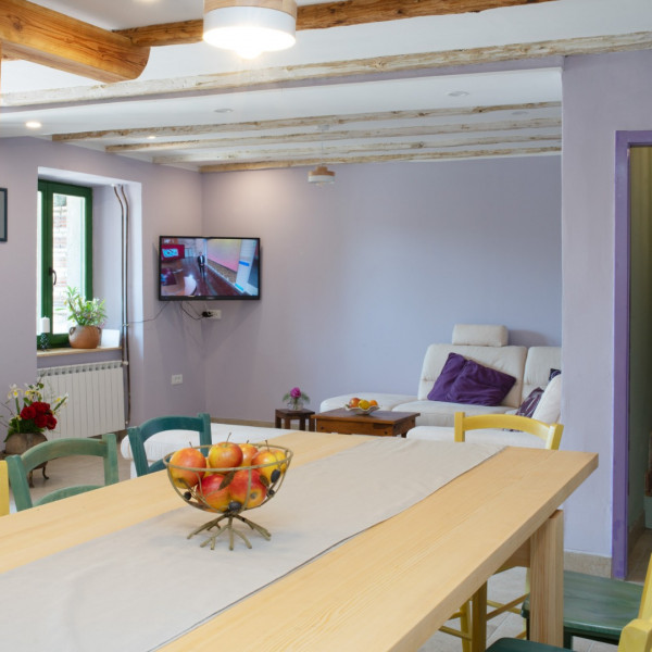 Das Wohnzimmer, House Ladonja, Holiday Home Ladonja and Rural Home Oriana, Manjadvorci, Istrien, Kroatien Barban